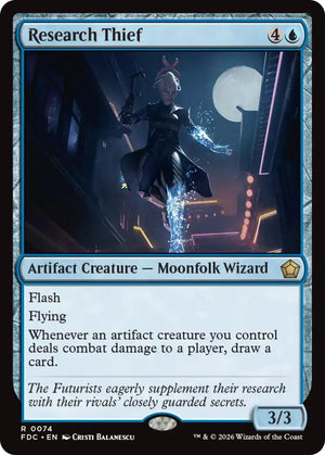 Research Thief (74) [Foundations Commander]