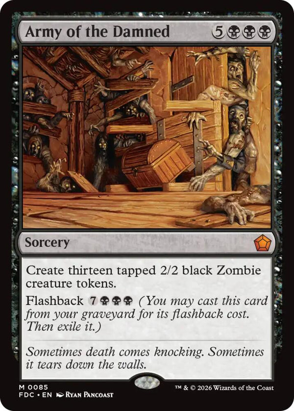 Army of the Damned (85) [Foundations Commander]