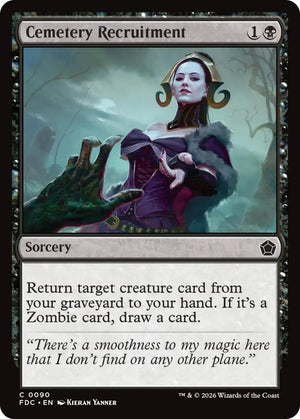 Cemetery Recruitment (90) [Foundations Commander]