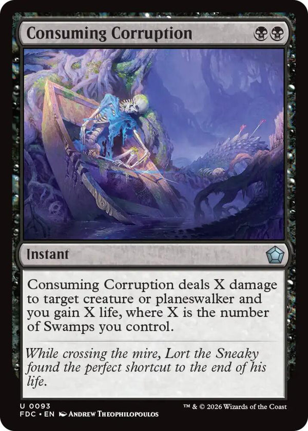 Consuming Corruption (93) [Foundations Commander]