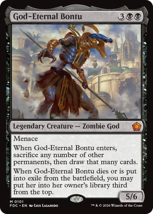 God-Eternal Bontu (101) [Foundations Commander]