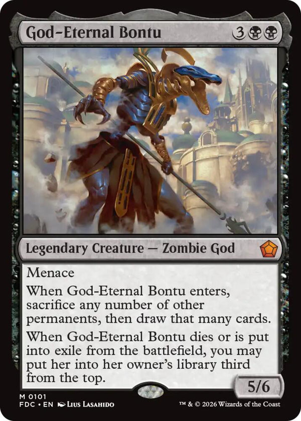 God-Eternal Bontu (101) [Foundations Commander]