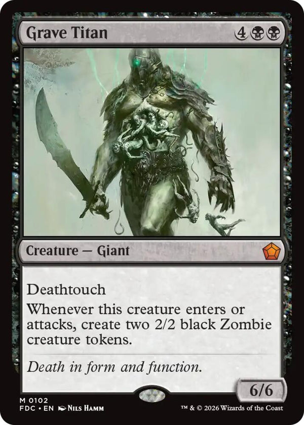 Grave Titan (102) [Foundations Commander]