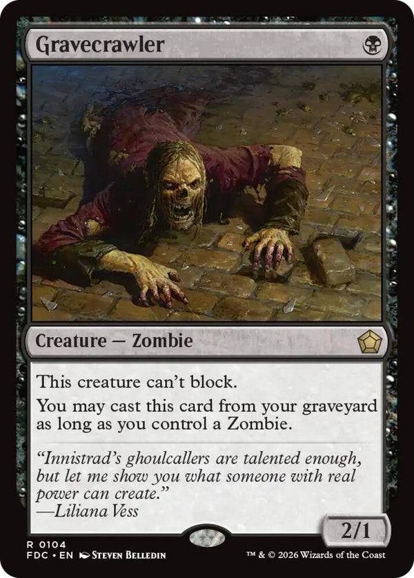 Gravecrawler (104) [Foundations Commander]
