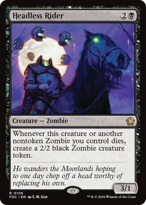 Headless Rider (106) [Foundations Commander]