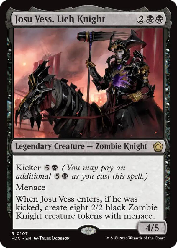 Josu Vess, Lich Knight (107) [Foundations Commander]