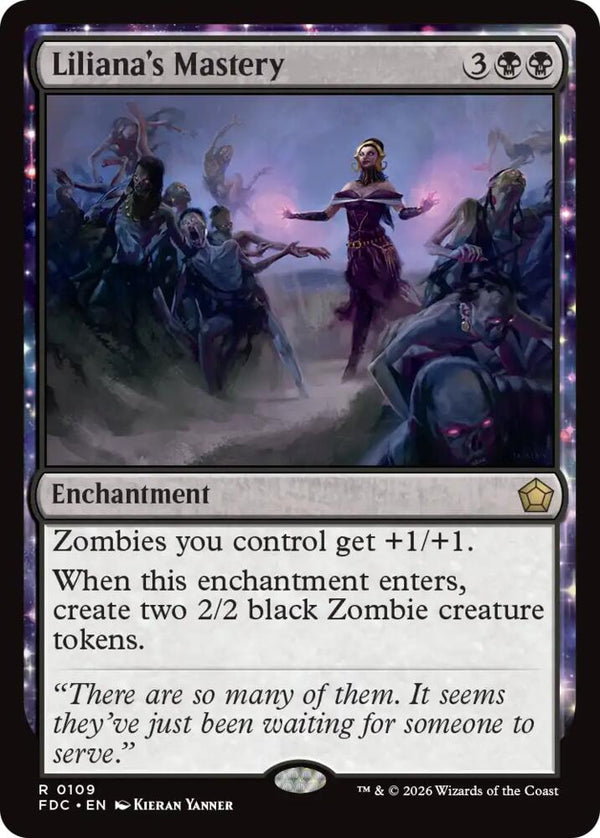 Liliana's Mastery (109) [Foundations Commander]