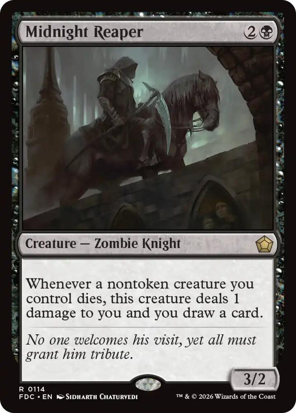Midnight Reaper (114) [Foundations Commander]