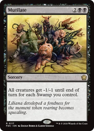 Mutilate (117) [Foundations Commander]