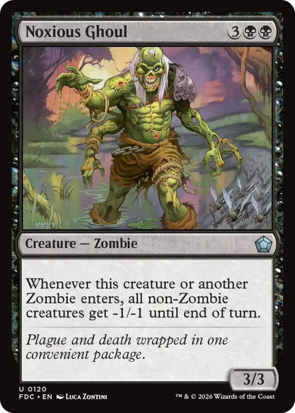 Noxious Ghoul (120) [Foundations Commander]