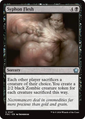 Syphon Flesh (127) [Foundations Commander]