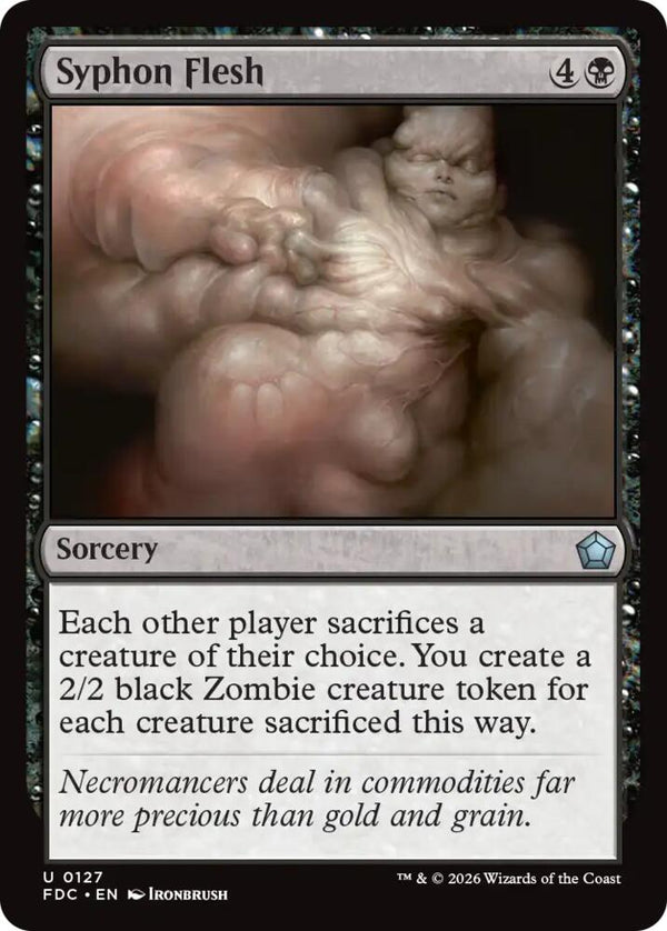 Syphon Flesh (127) [Foundations Commander]