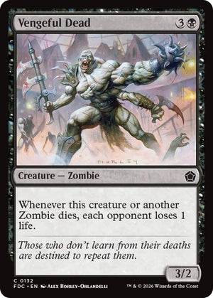 Vengeful Dead (132) [Foundations Commander]