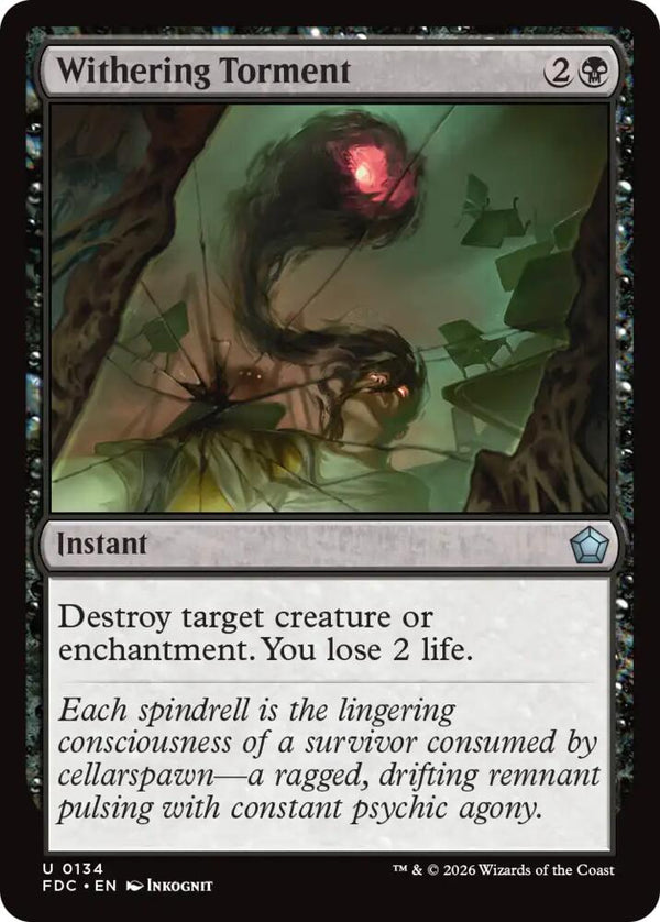 Withering Torment (134) [Foundations Commander]