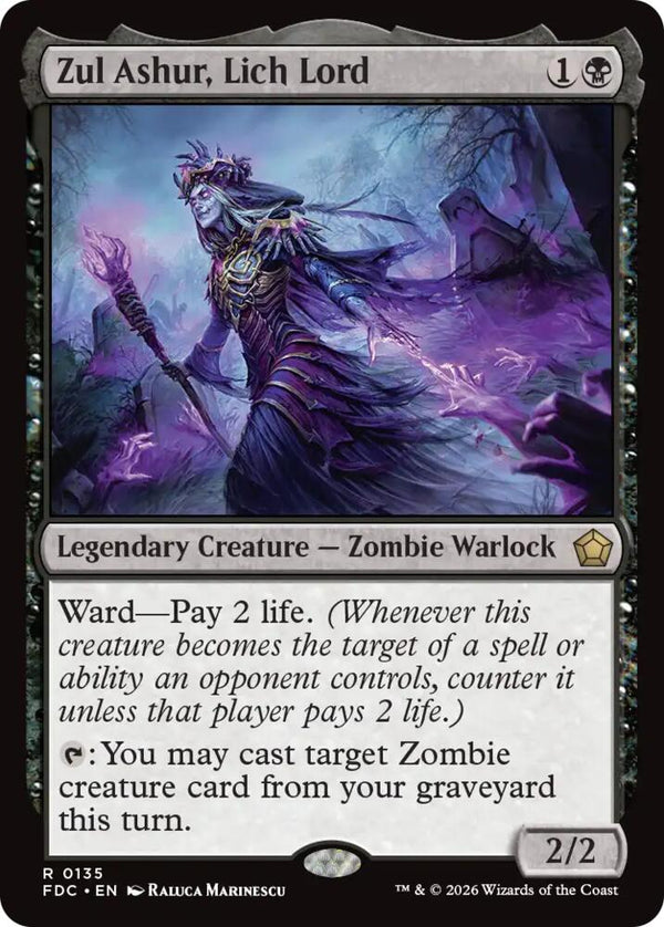 Zul Ashur, Lich Lord (135) [Foundations Commander]