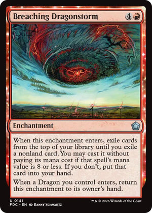 Breaching Dragonstorm (141) [Foundations Commander]