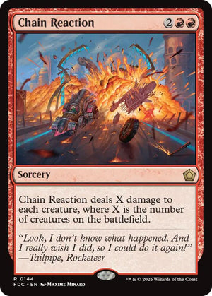 Chain Reaction (144) [Foundations Commander]