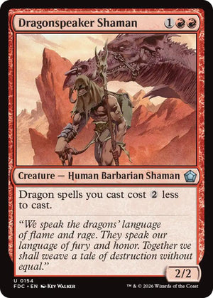 Dragonspeaker Shaman (154) [Foundations Commander]