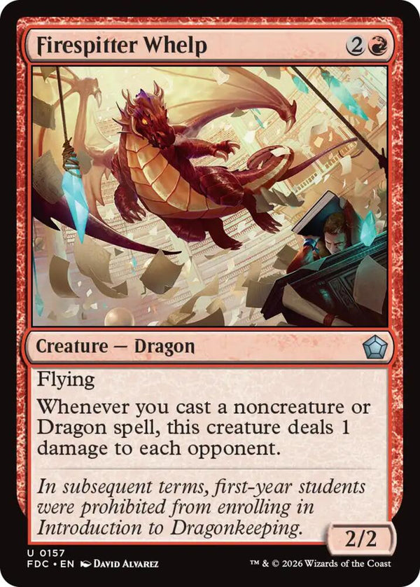 Firespitter Whelp (157) [Foundations Commander]