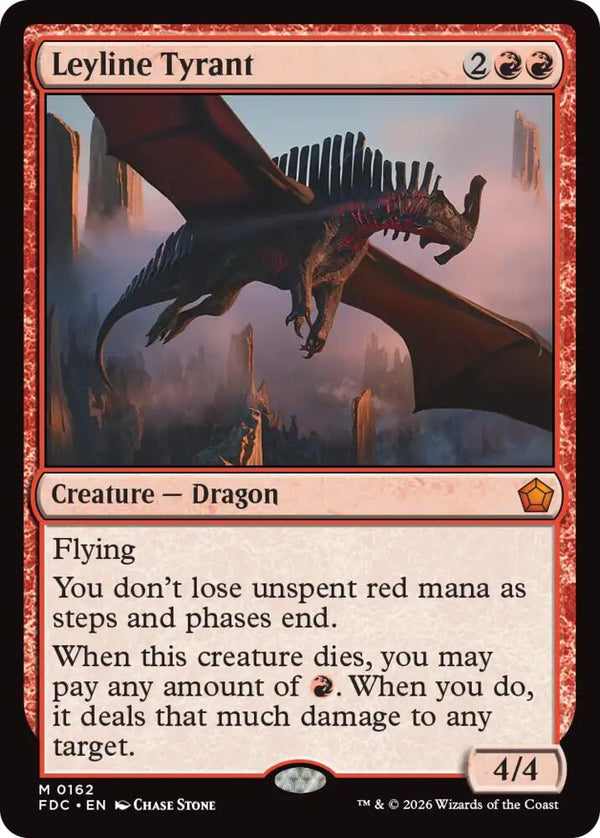Leyline Tyrant (162) [Foundations Commander]