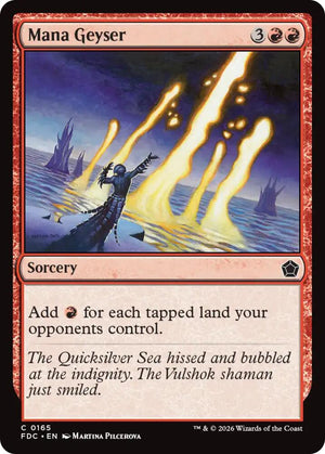 Mana Geyser (165) [Foundations Commander]
