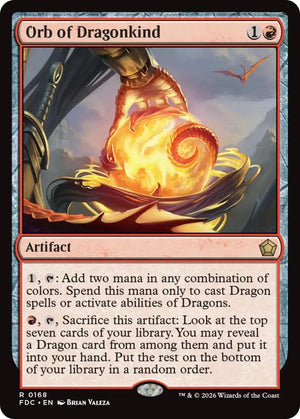 Orb of Dragonkind (168) [Foundations Commander]