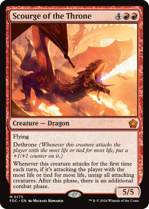 Scourge of the Throne (173) [Foundations Commander]