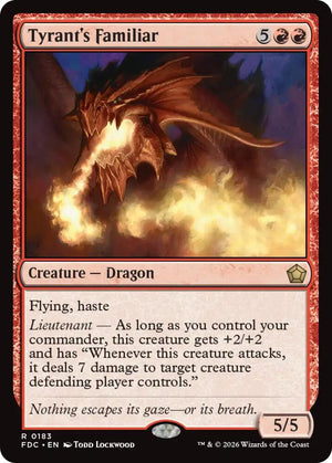 Tyrant's Familiar (183) [Foundations Commander]