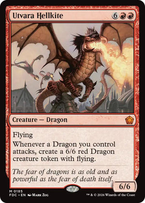 Utvara Hellkite (185) [Foundations Commander]
