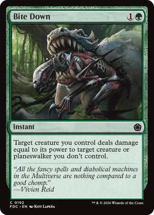 Bite Down (192) [Foundations Commander]