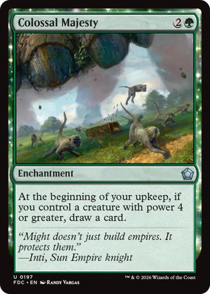 Colossal Majesty (197) [Foundations Commander]