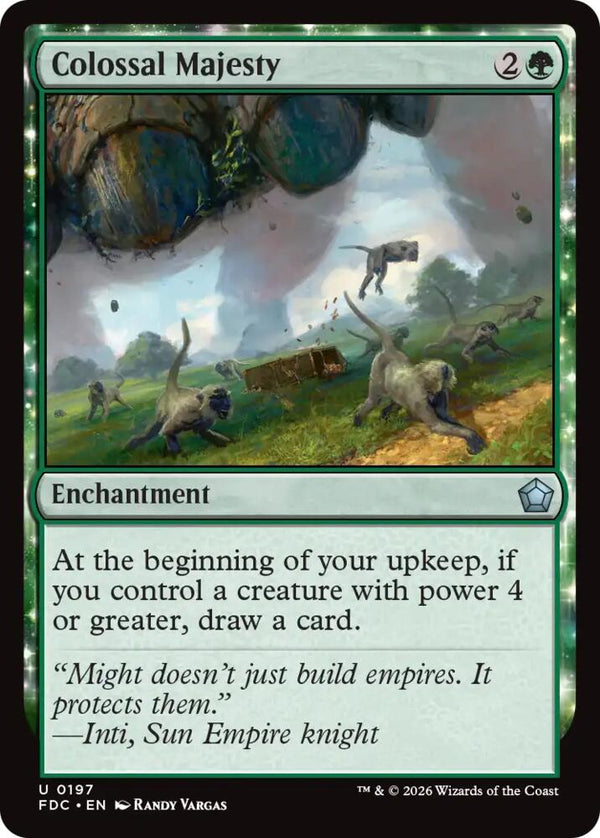 Colossal Majesty (197) [Foundations Commander]
