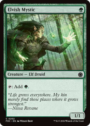 Elvish Mystic (202) [Foundations Commander]