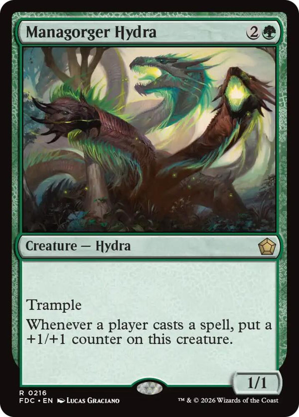 Managorger Hydra (216) [Foundations Commander]