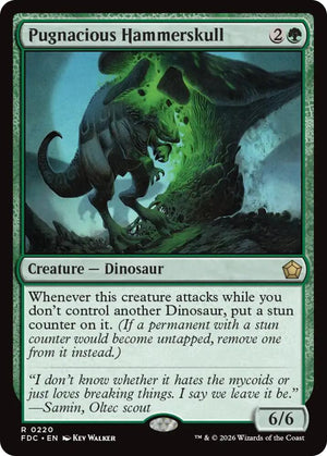 Pugnacious Hammerskull (220) [Foundations Commander]