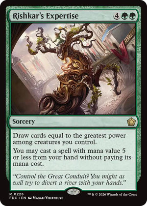 Rishkar's Expertise (226) [Foundations Commander]