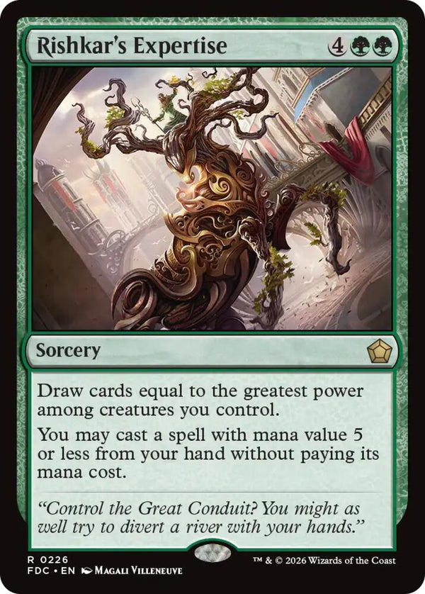 Rishkar's Expertise (226) [Foundations Commander]