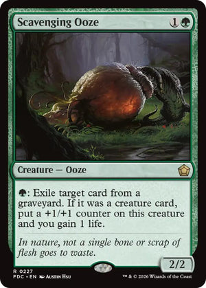 Scavenging Ooze (227) [Foundations Commander]