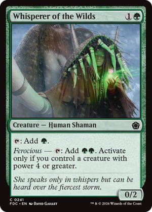Whisperer of the Wilds (241) [Foundations Commander]