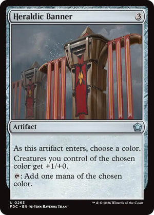 Heraldic Banner (263) [Foundations Commander]