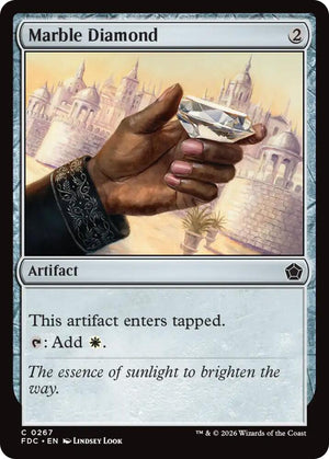 Marble Diamond (267) [Foundations Commander]