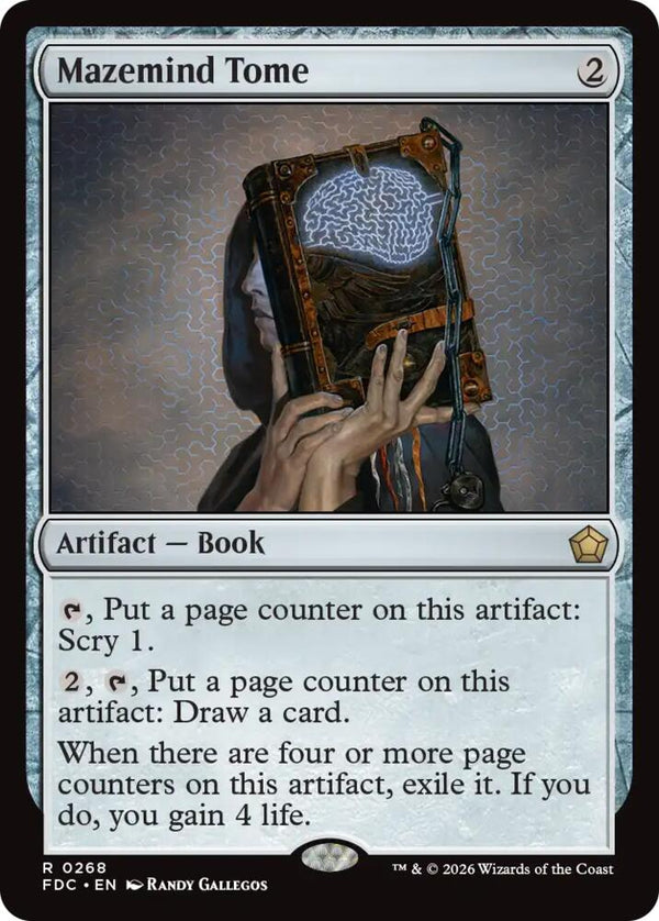 Mazemind Tome (268) [Foundations Commander]