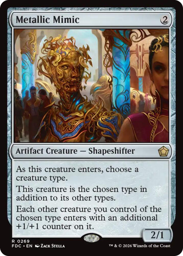 Metallic Mimic (269) [Foundations Commander]
