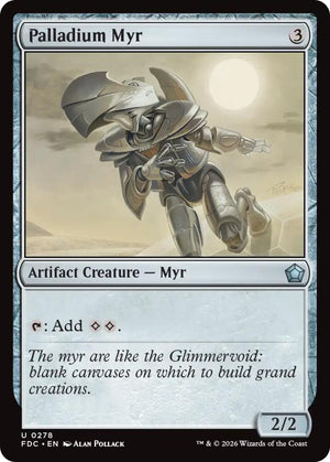 Palladium Myr (278) [Foundations Commander]