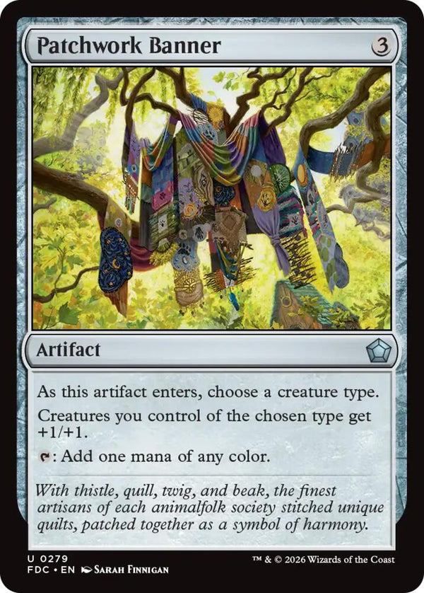 Patchwork Banner (279) [Foundations Commander]
