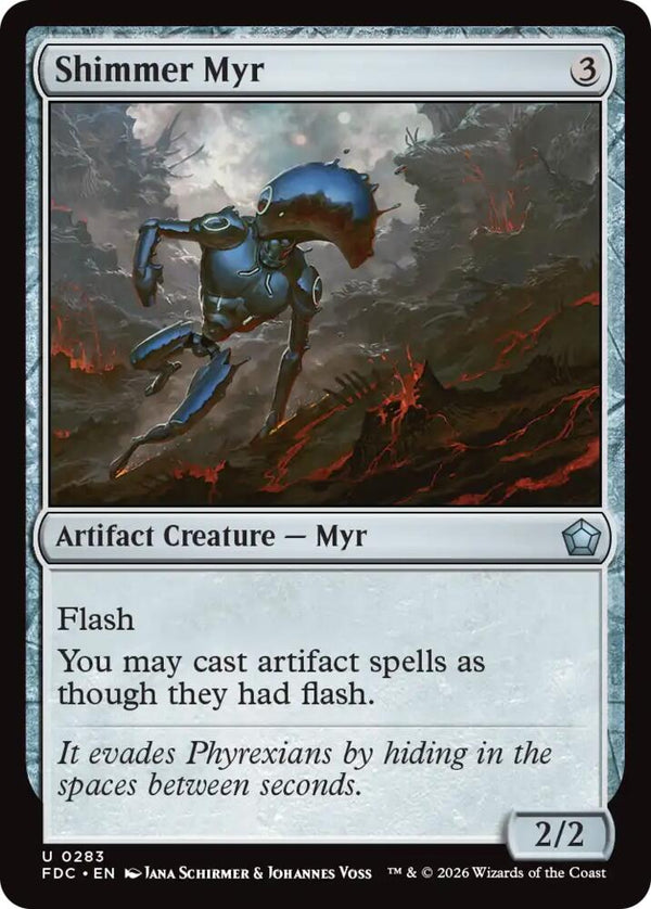 Shimmer Myr (283) [Foundations Commander]