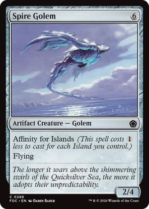 Spire Golem (288) [Foundations Commander]