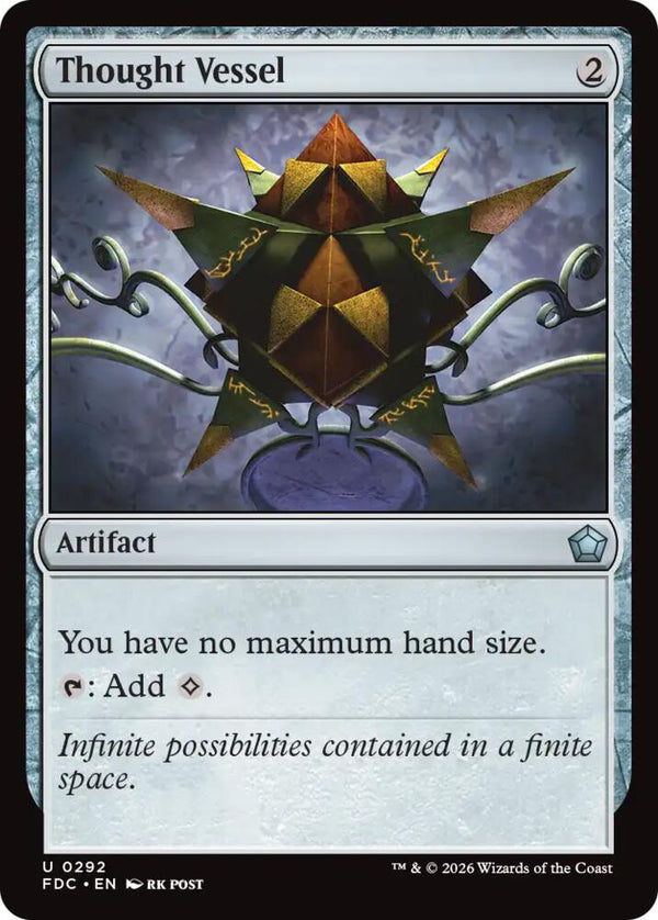 Thought Vessel (292) [Foundations Commander]