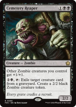 Cemetery Reaper (89) [Foundations Commander]