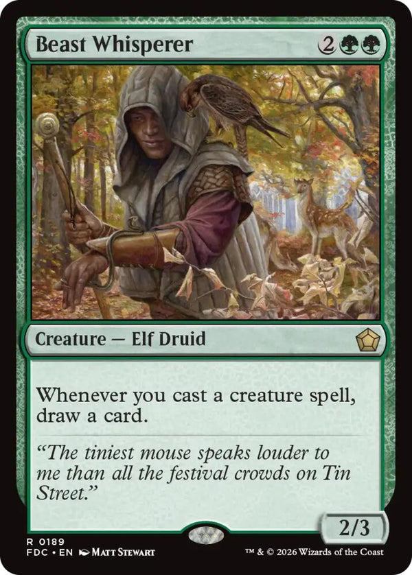 Beast Whisperer (189) [Foundations Commander]